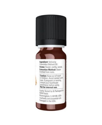 Vetiver Oil, 0.33 Oz