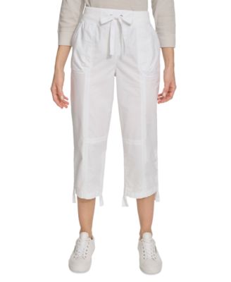 Calvin Klein - Women's Convertible Cargo Capri Pants