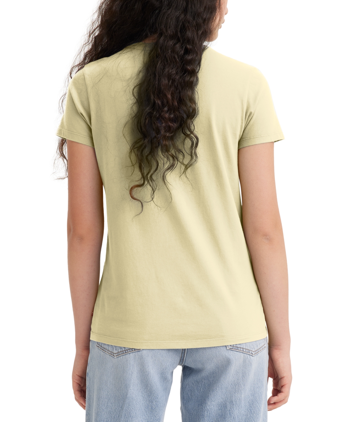 Shop Levi's Trendy Plus Size Perfect Logo T-shirt In Each Sketch Anise Flower