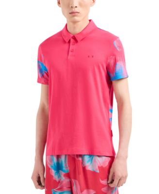 A|X Armani Exchange - Men's Floral Polo Shirt