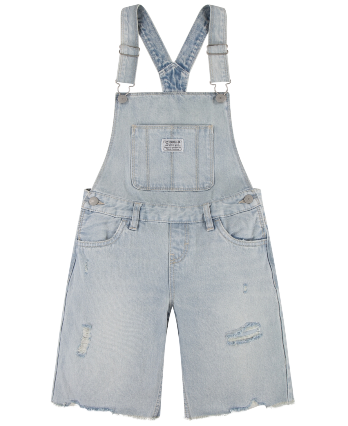 Shop Levi's Big Girls Loose Shortalls In Now Or Never