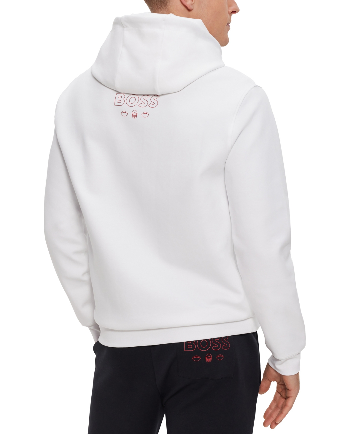 Boss by Hugo Boss Men's Boss x Atlanta Falcons Nfl Hoodie