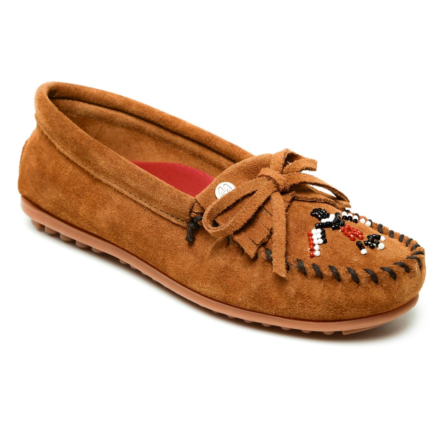 Женские мокасины Minnetonka Thunderbird "Animikii, цвет: Коричневый — фото 1