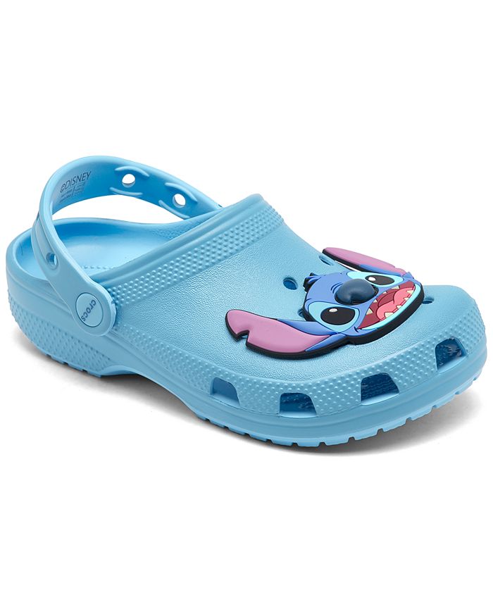 Crocs Kids' Disney Stitch Classic Clog, Blue, C11