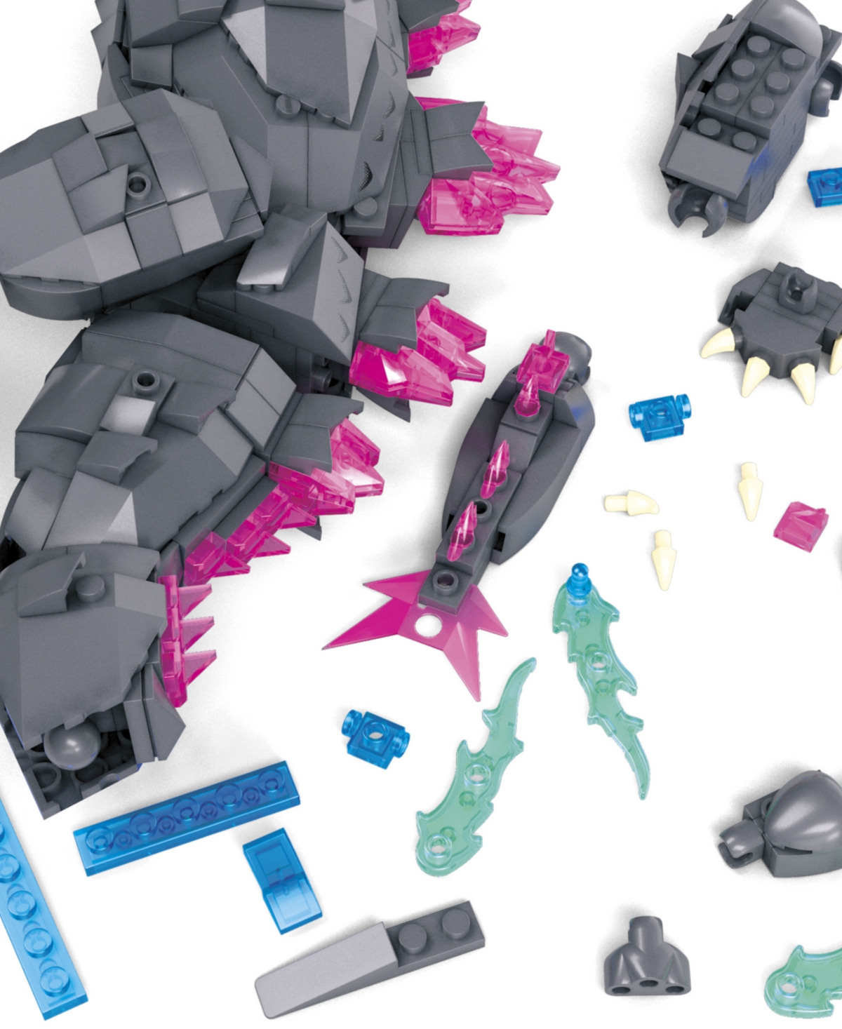 Mega Bloks Godzilla x Kong - the New Empire Godzilla Building Toy Kit - Multi-Color