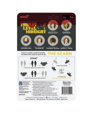 The Office Creed Bratton as Cherokee Jack ReAction Figure - Wave 1