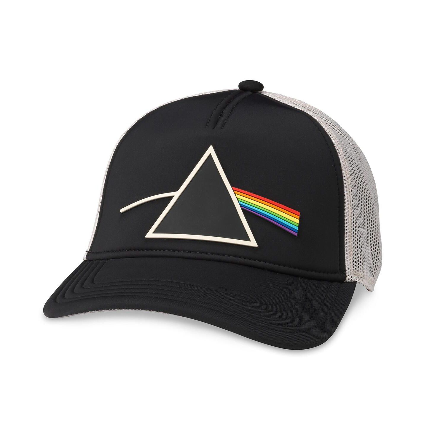 Мужская кепка American Needle Black, Natural Pink Floyd Riptide Valin Trucker Adjustable Hat — фото 1