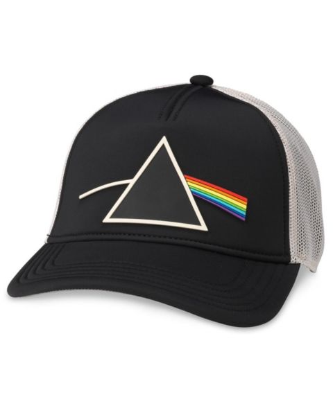 Мужская кепка American Needle Black, Natural Pink Floyd Riptide Valin Trucker Adjustable Hat