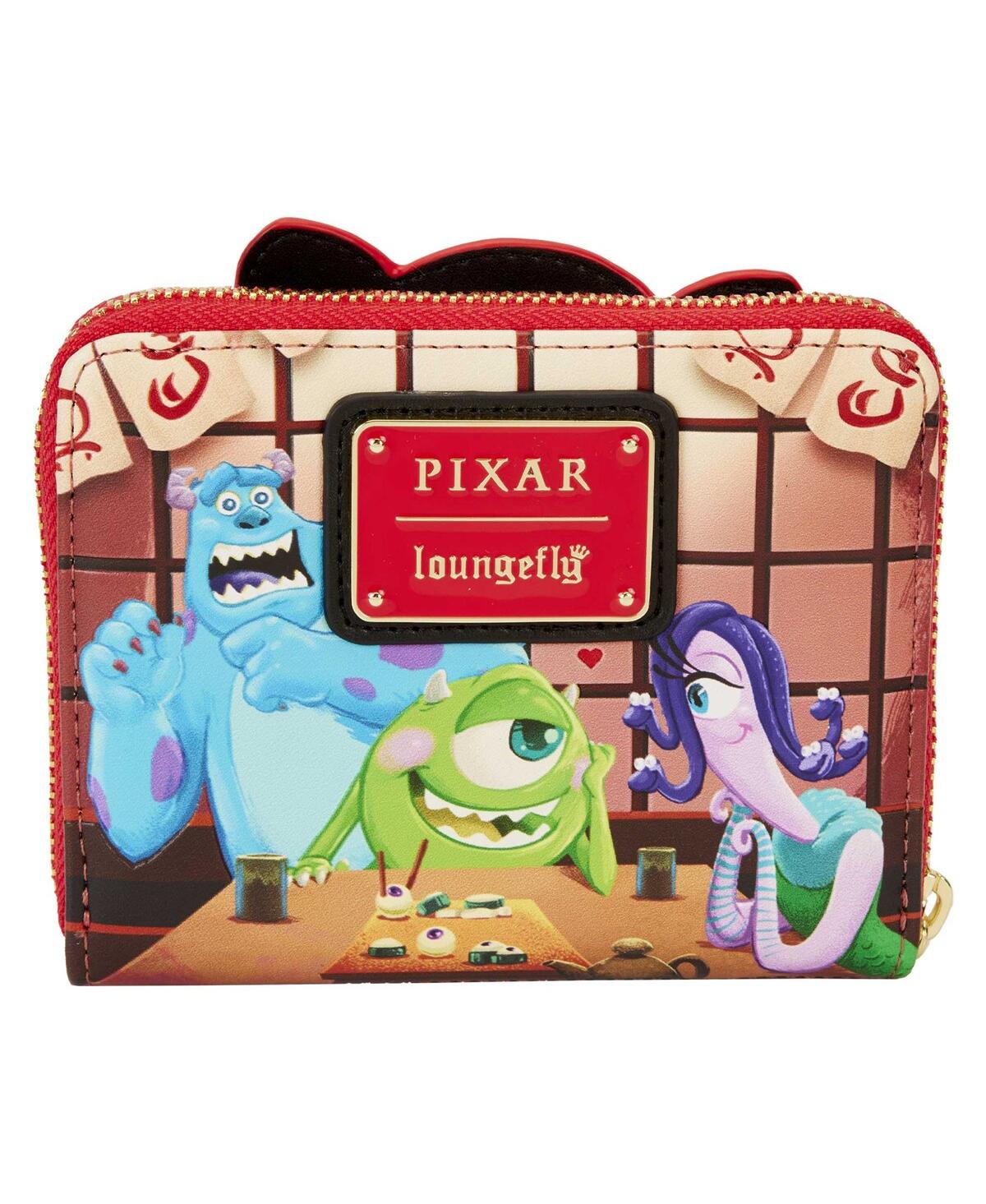 Shop Loungefly Men's And Women's  Monsters, Inc. Boo Takeout Zip-around Wallet In Multi