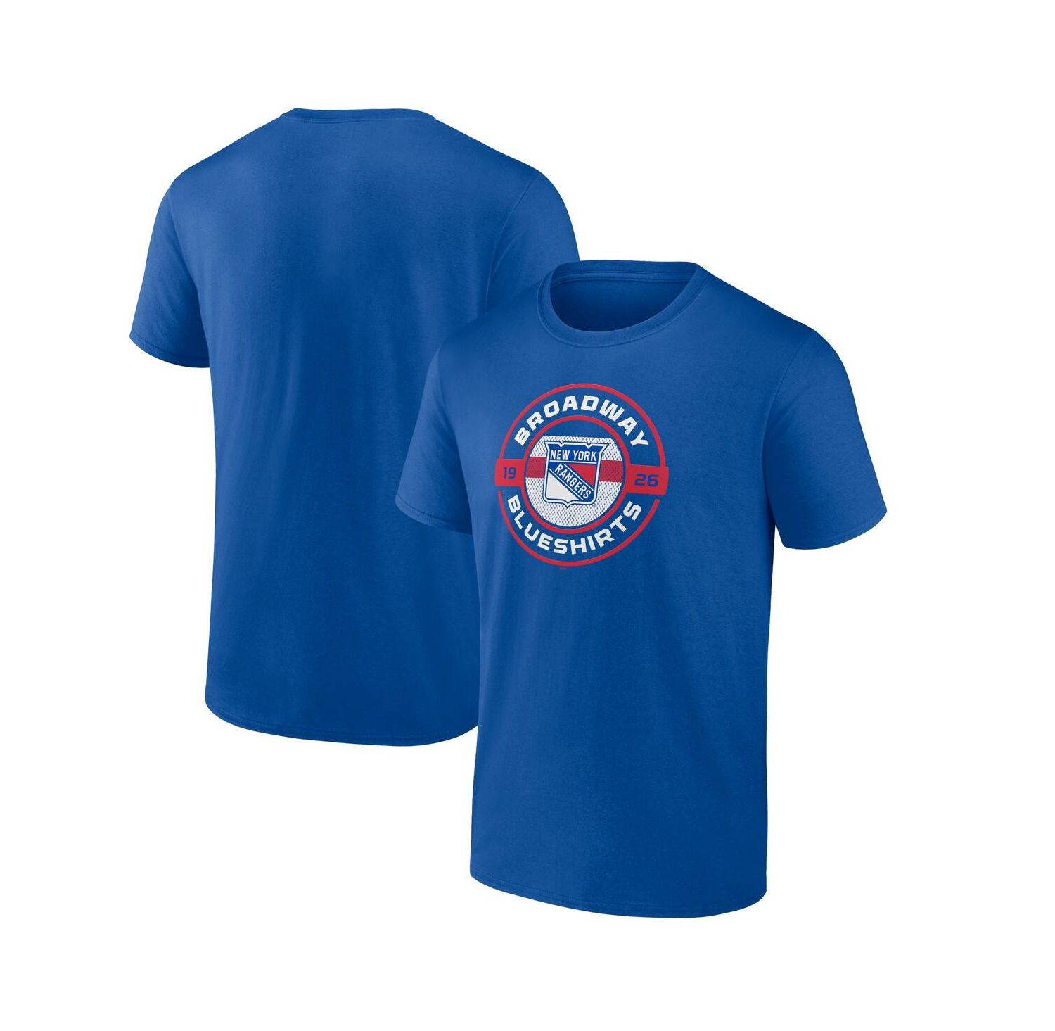 Men's Blue New York Rangers Local T-shirt