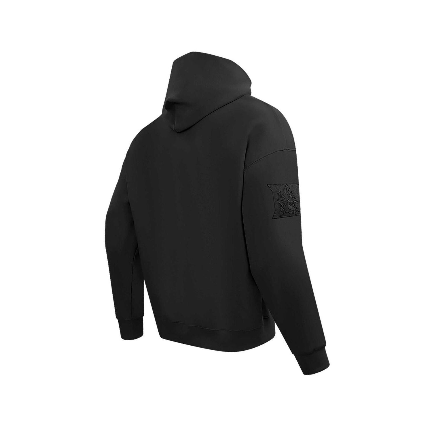 Men's Black Duke Blue Devils Neutral Pullover Hoodie