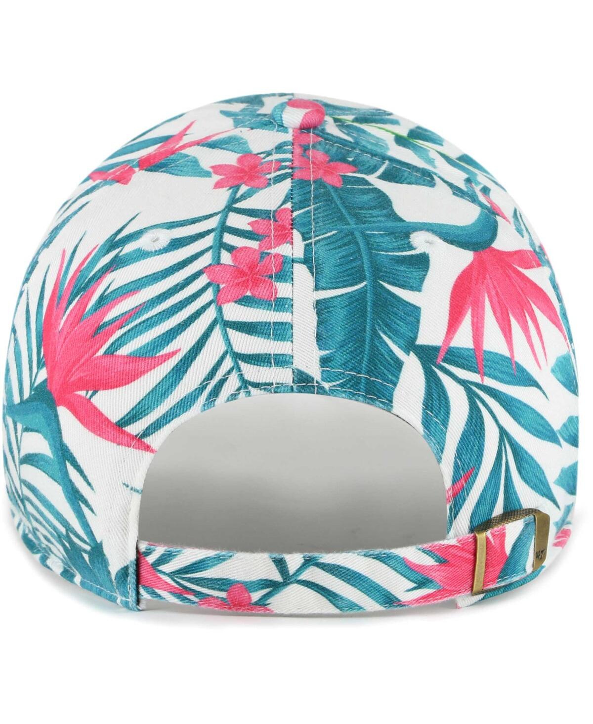 Women's '47 BrandNew York Yankees 2024 Spring Training Rebloom Clean Up Adjustable Hat - White