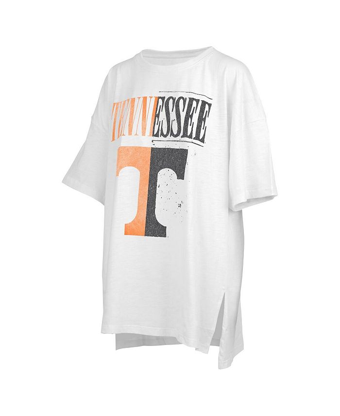 T-shirt Manches Longues Pressbox – Tennessee Volunteers – Gris – Neuf Avec étiquettes