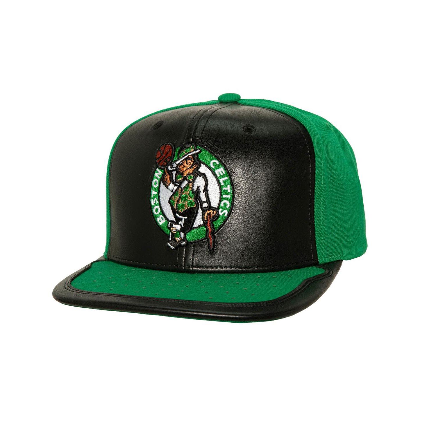 Men's Black, Kelly Green Boston Celtics Day One Snapback Hat
