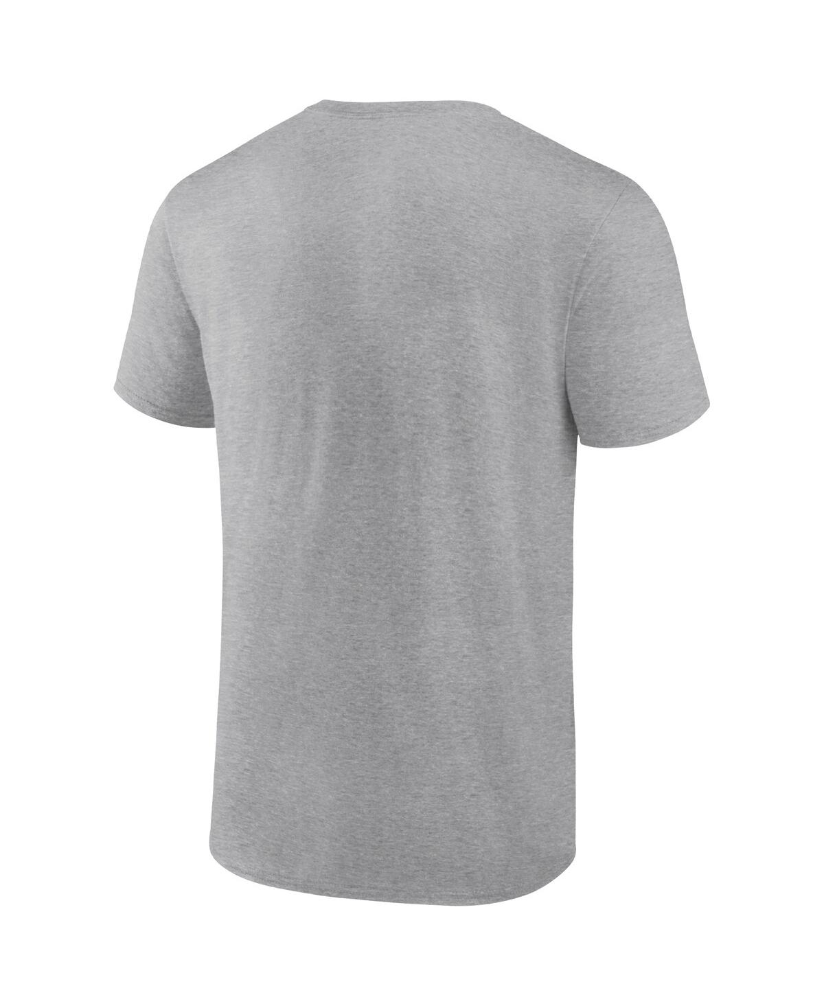 Men's FanaticsUConn Huskies 2023 Ncaa Men's Basketball National Champions Logo T-shirt - Gray