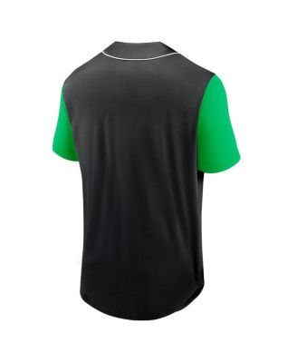 Men's Black Austin FC Balance Fashion Baseball Jersey