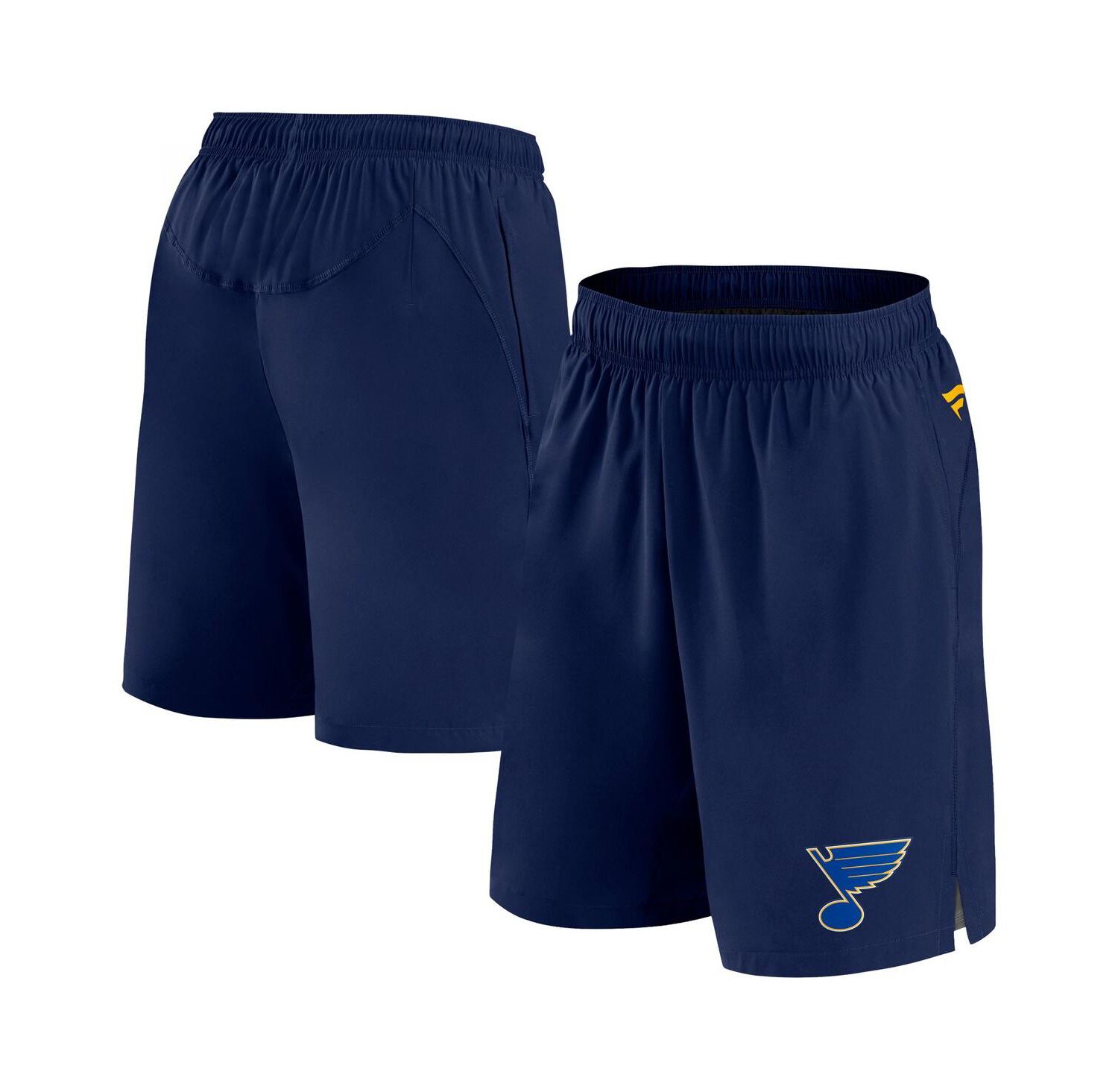 Men's Navy St. Louis Blues Authentic Pro Tech Shorts