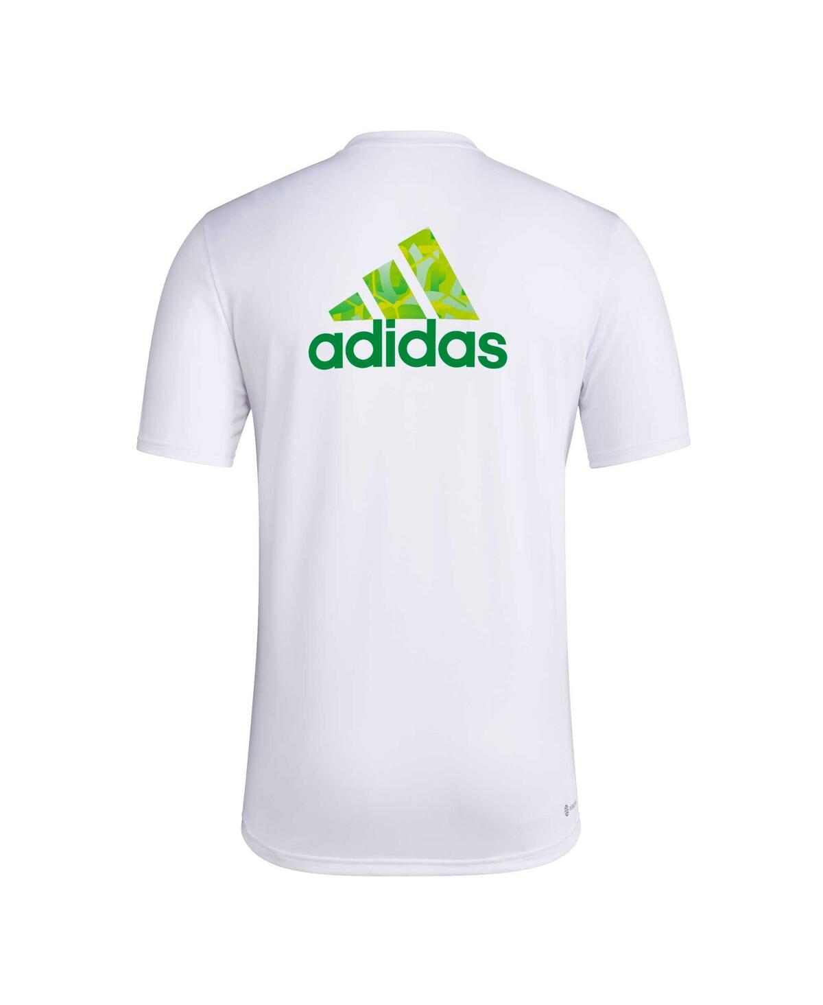 Shop Adidas Originals Men's Adidas White Austin Fc Local Pop Aeroready T-shirt