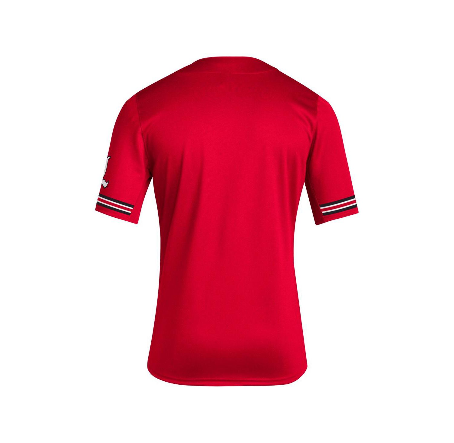 Men's Red Louisville Cardinals Reverse Retro Replica jersey Baseball Jersey