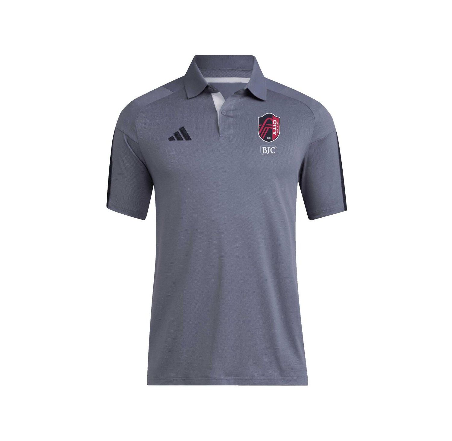 Men's Gray St. Louis City SC 2024 Training Polo Shirt