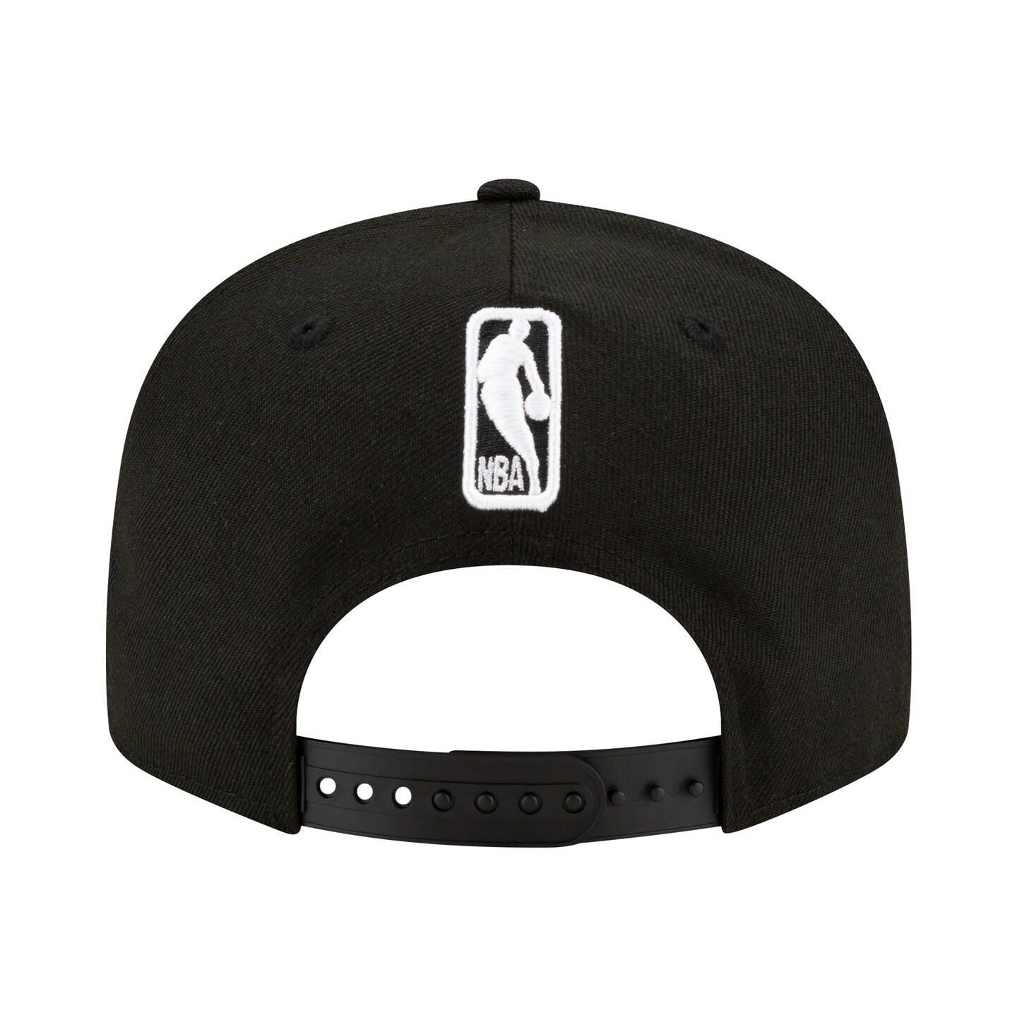 Мужская кепка New Era Phoenix Suns Black & White 9FIFTY Snapback Hat — фото 2