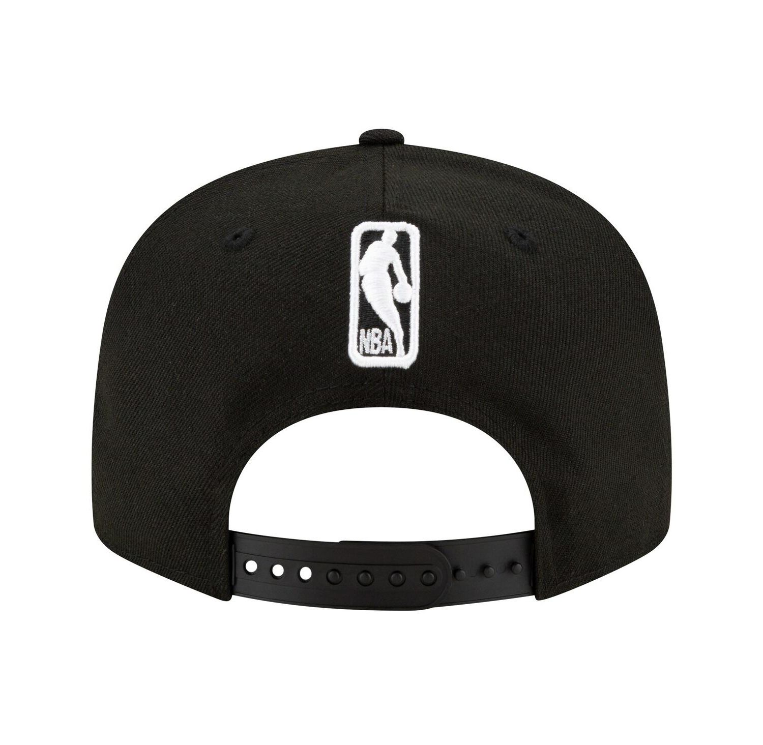 Men's Phoenix Suns Black & White 9FIFTY Snapback Hat