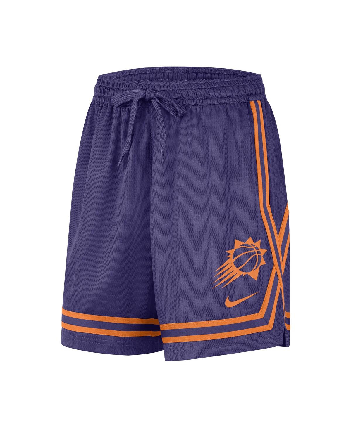 Shop Nike Women's  Purple Phoenix Suns Crossover Performance Shorts