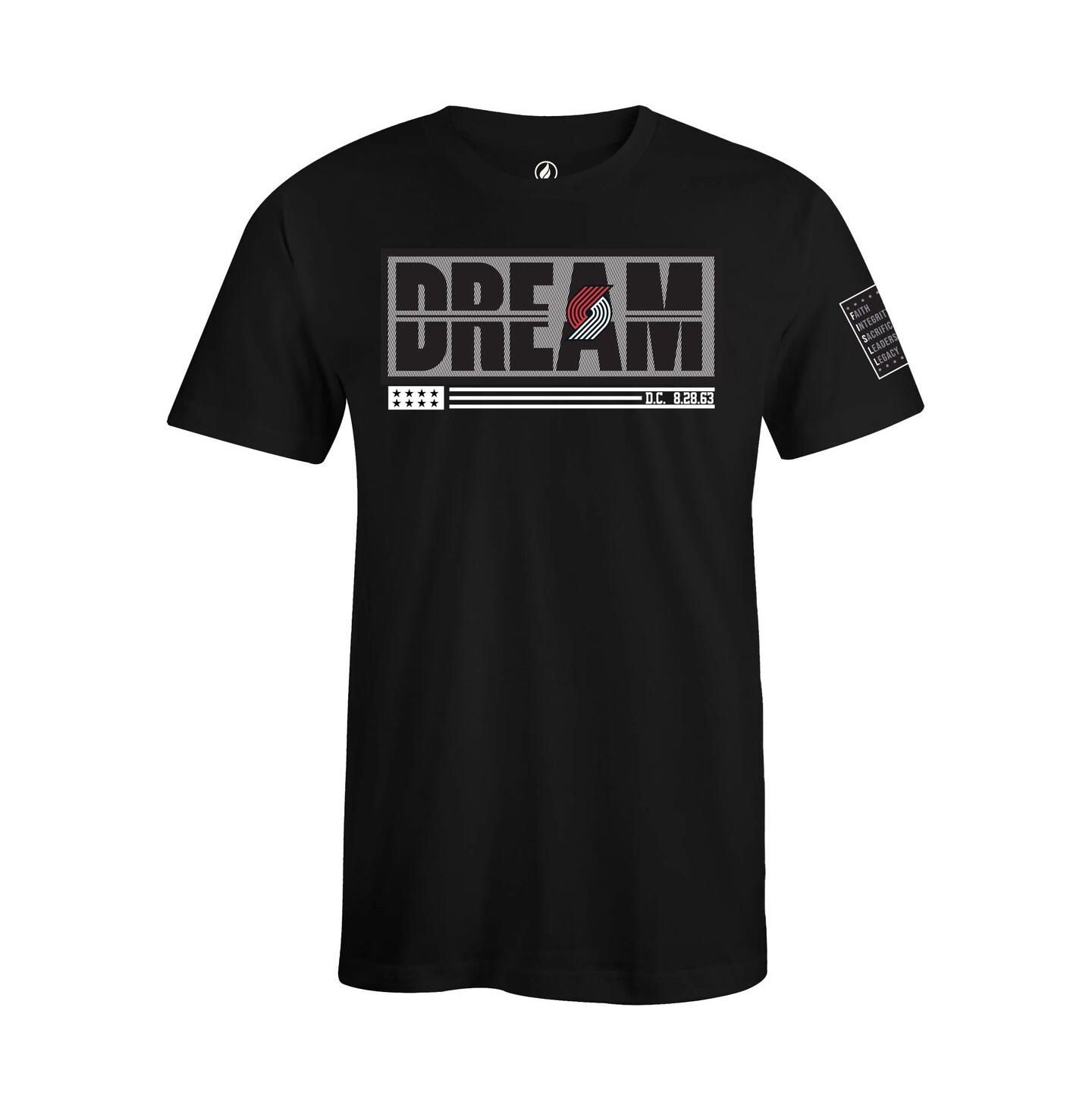 Футболки FISLL x Black History Collection Black Portland Trail Blazers — фото 3