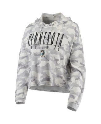 Women's Gray Minnesota United FC Composite Hoodie T-shirt