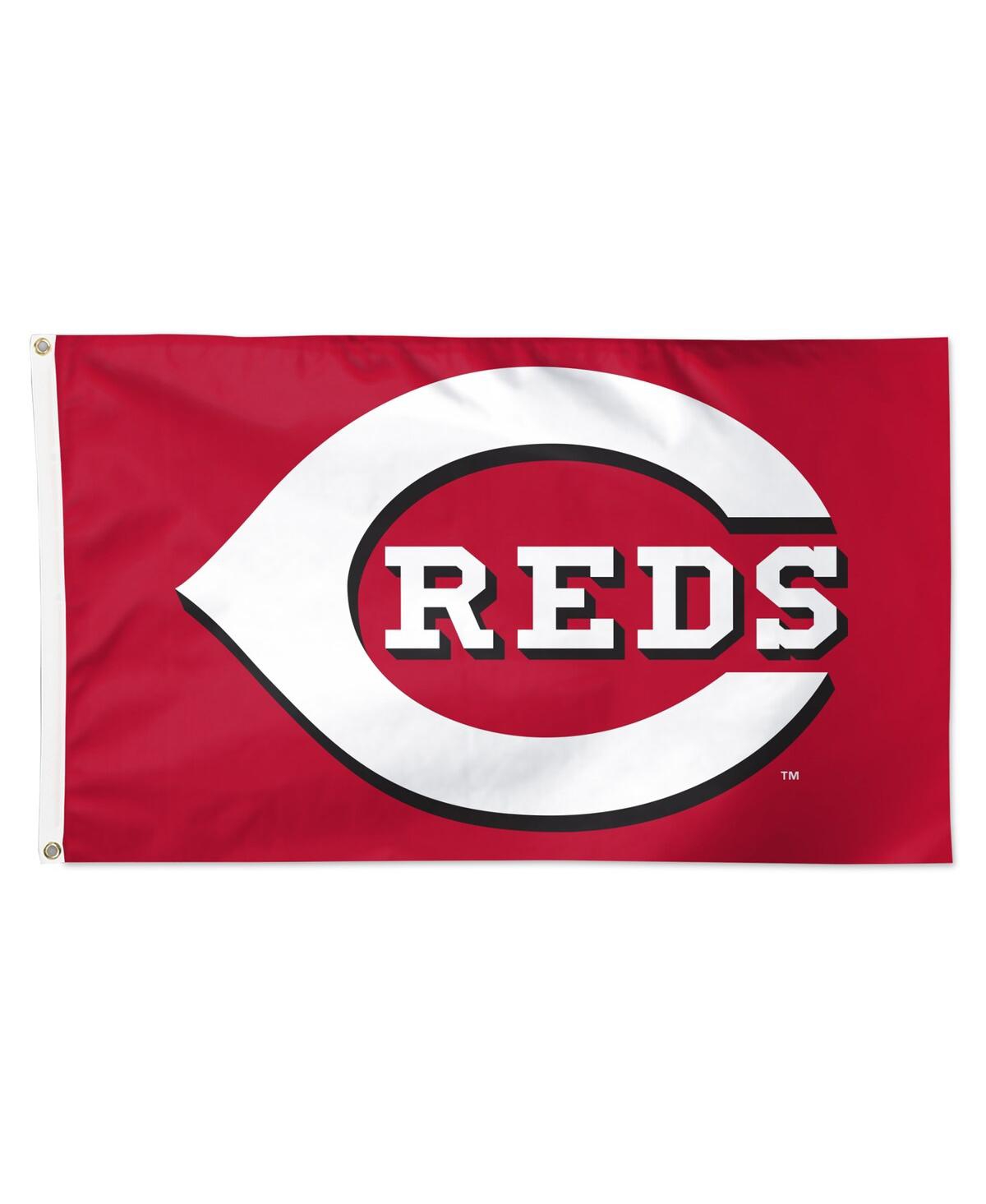 Cincinnati Reds 3' x 5' Primary Logo Single-Sided Flag - Multi