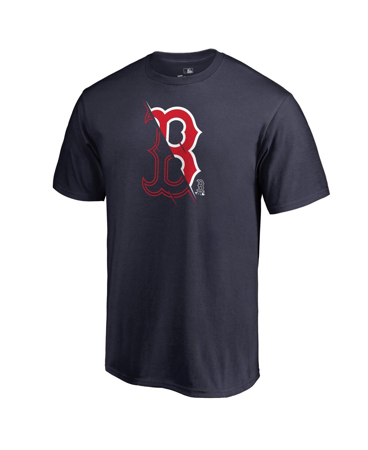 Fanatics Men's  Navy Boston Red Sox X-ray T-shirt