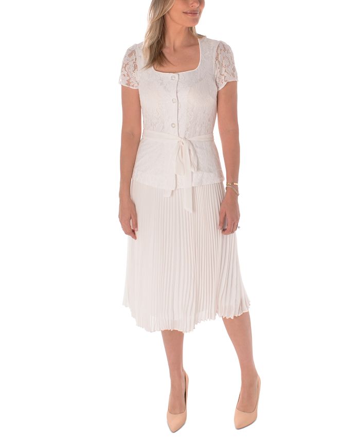 TARA AND I - Satin pleated boho main image 0