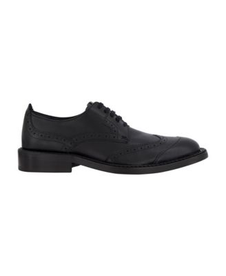 Men's White Label Leather Wingtip Dress Shoes