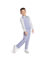 Nautica Little Boys Pin Cord Machine Washable Vest Set - Bright Blue