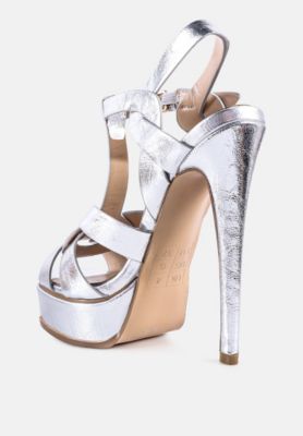 social fly platform sandal