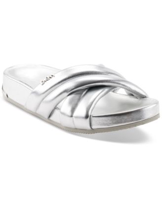 Dkny fashion silver sandals