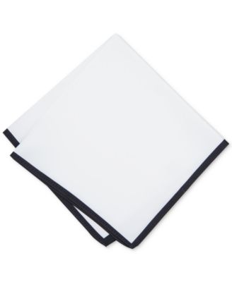 Alfani - Men's Bordered Pocket Square
