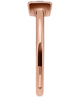 Cubic Zirconia Baguette Bezel Toe Ring, Created for Macy's