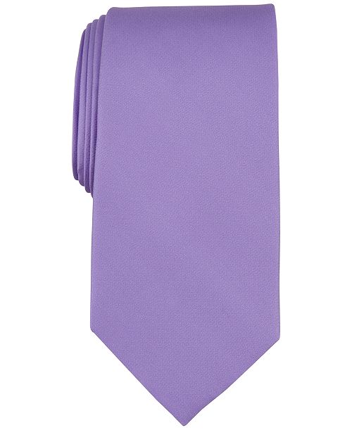 alfani Michael Kors Men's Sapphire Solid Tie Men's Fashion & Accessories