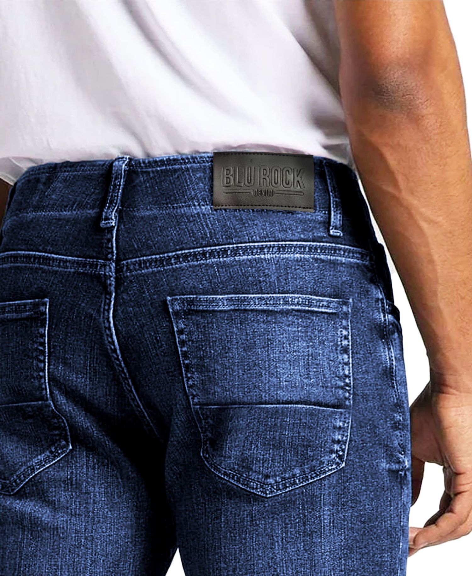 Men's Flex Stretch Slim Straight Jeans, Pack of 2