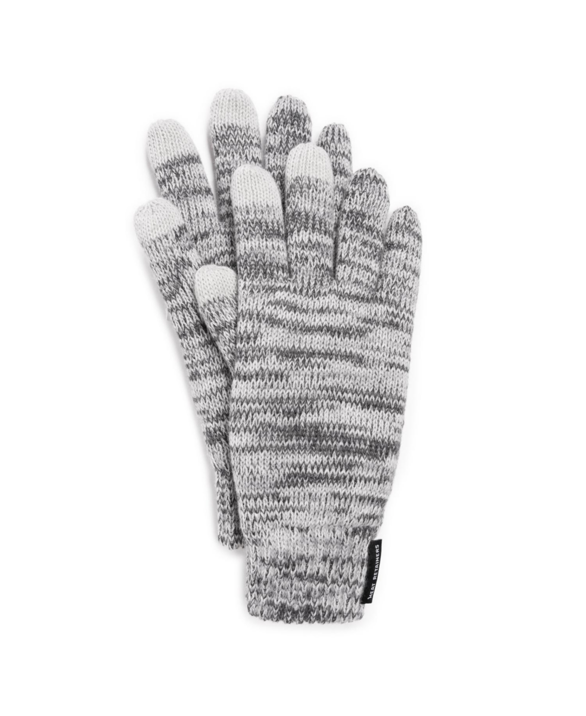 Women's Heat Retainer Gloves - Medium gray heather