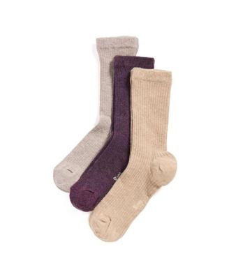 Women's Conscious Cotton Cashmere Italian Socks Box Of Three