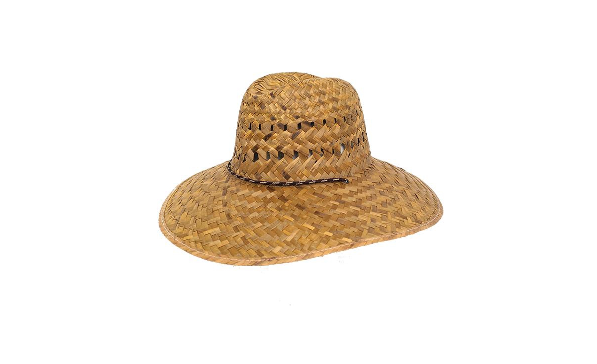 North Shore Straw Lifeguard Hat - Natural