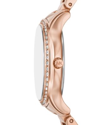 Women's Sage Three-Hand Rose Gold-Tone Stainless Steel Watch 31mm