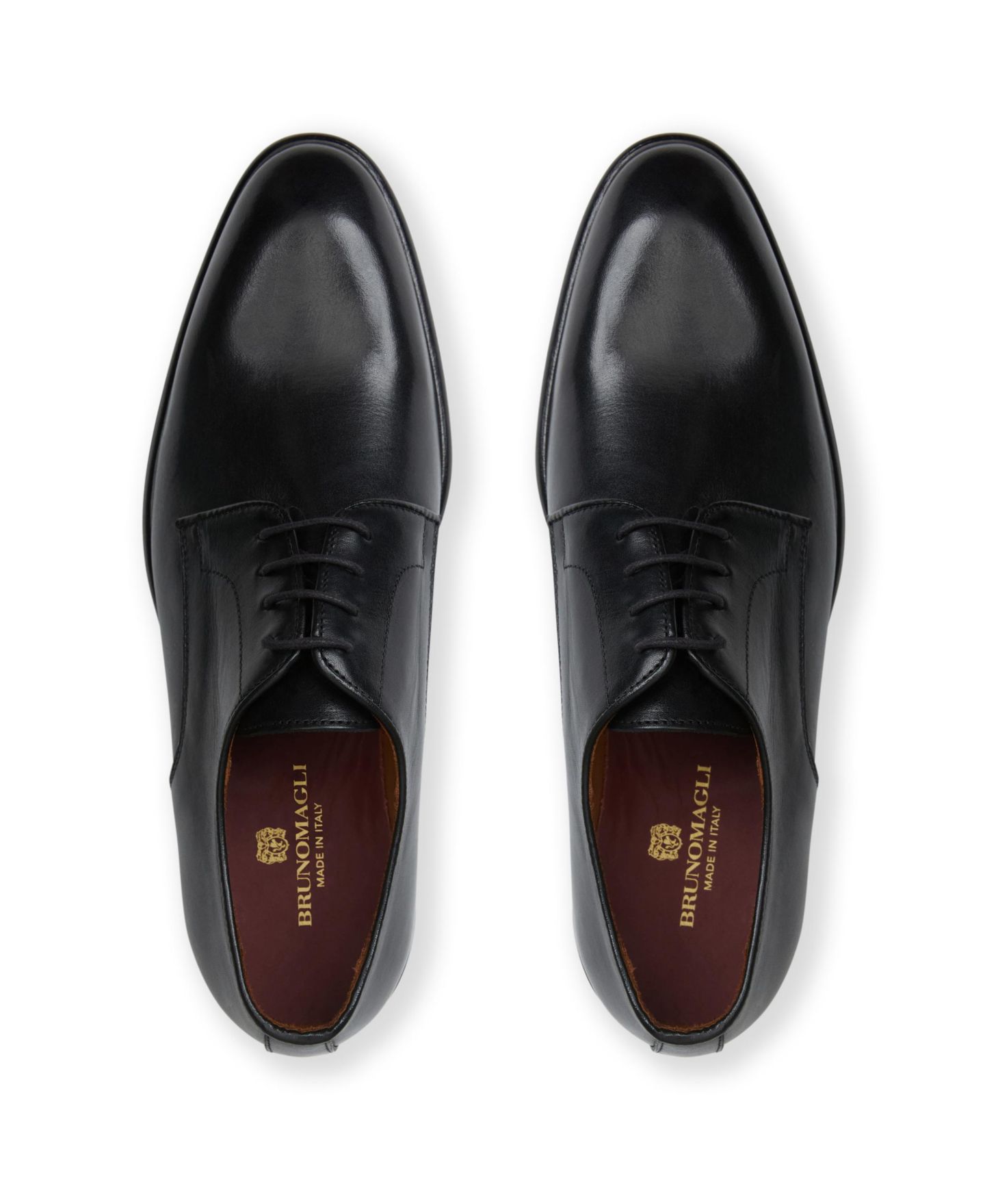 Обувь Bruno Magli Men's Salerno Leather Oxford Dress Shoes, цвет: Чёрный — фото 7