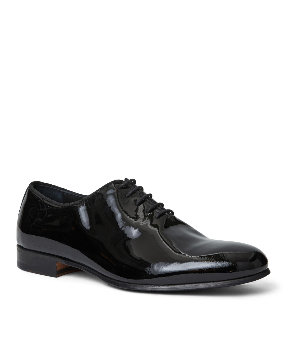 Shop Bruno Magli Men's Naso Patent Leather Dress Shoes In Black Patent