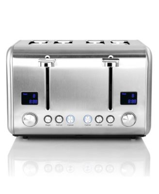 4 Slice Stainless Steel Toaster