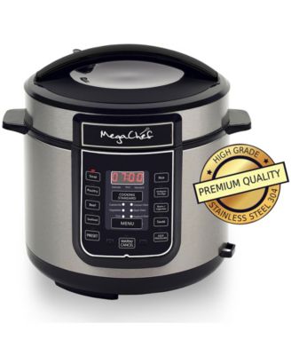 6 Quart Digital Pressure Cooker with 14 Pre-set Multi-Function Features