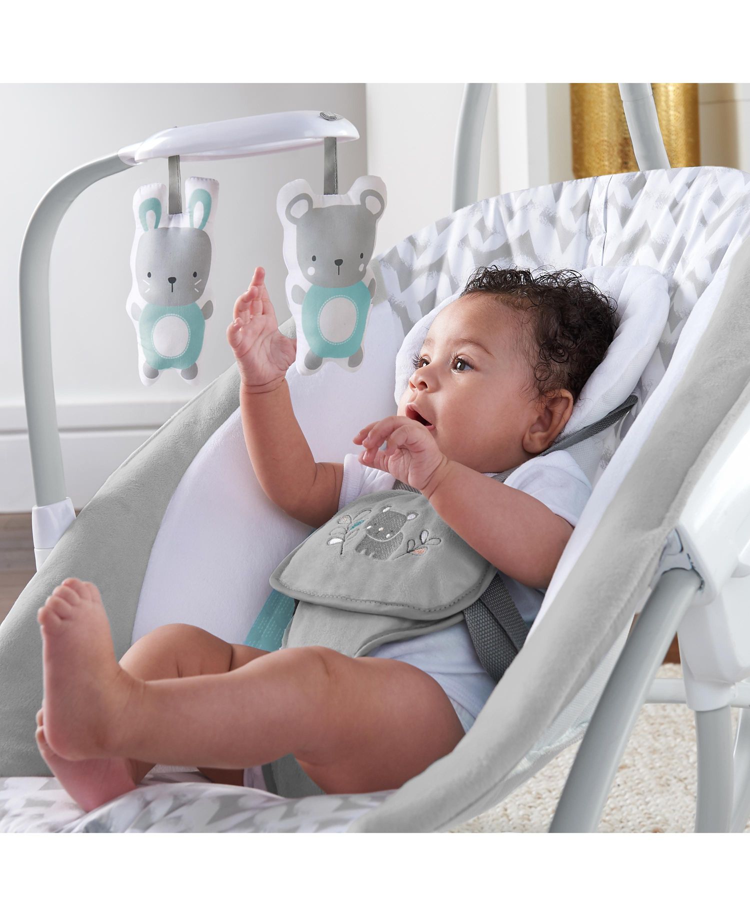 SimpleComfort™ Compact Soothing Swing Rocker™ - Raylan™