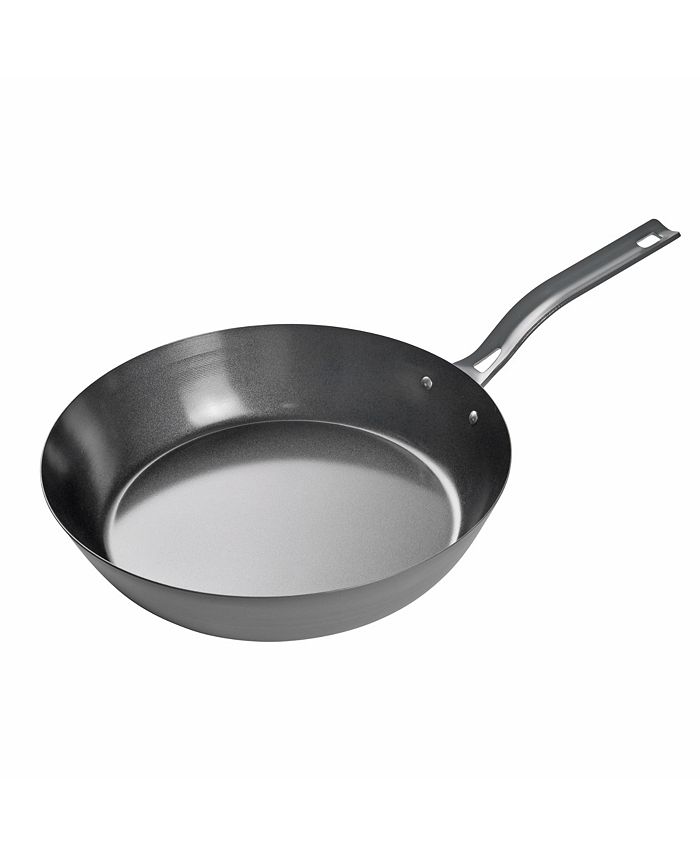 Commercial Chef 12" Carbon Steel Skillet, Non Stick Frying Pan with